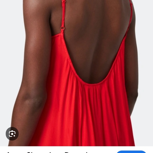 All Saints Amor low back maxi dress in Berry Red NWT size US 4 - Picture 11 of 13